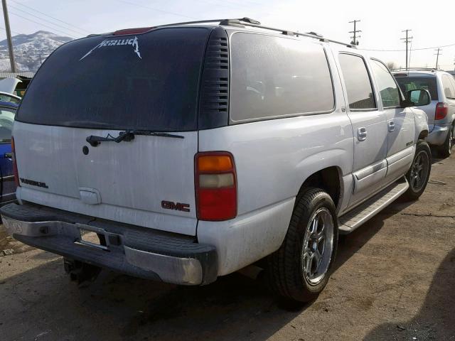 3GKFK16Z63G294377 - 2003 GMC YUKON XL K WHITE photo 4