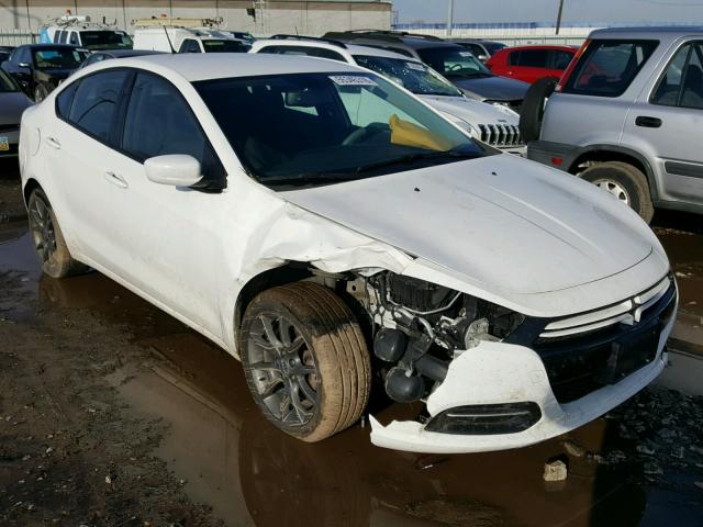 1C3CDFBA7DD150295 - 2013 DODGE DART SXT WHITE photo 1