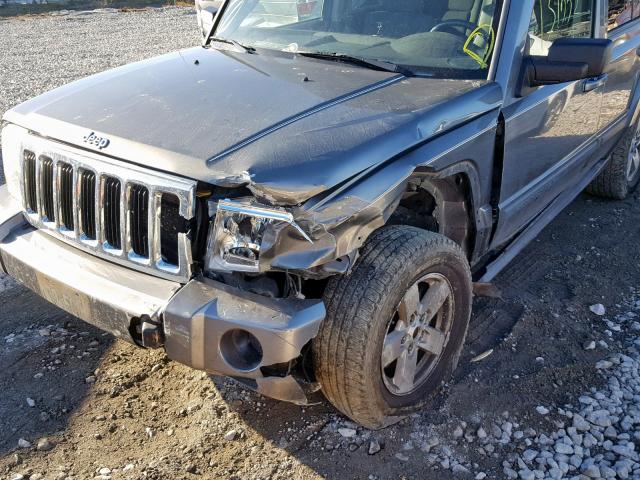 1J8HG48K27C690234 - 2007 JEEP COMMANDER Boz foto 9