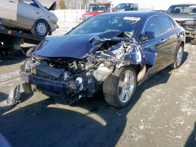 1G1ZC5E0XCF333191 - 2012 CHEVROLET MALIBU 1LT ლურჯი ფოტო 2