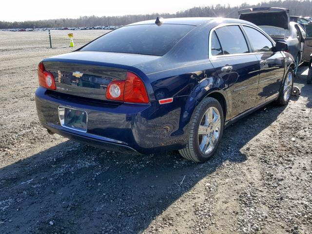 1G1ZC5E0XCF333191 - 2012 CHEVROLET MALIBU 1LT ლურჯი ფოტო 4