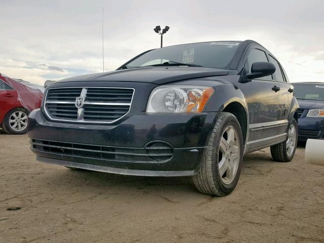 1B3HB48B38D652336 - 2008 DODGE CALIBER SX BLACK photo 2