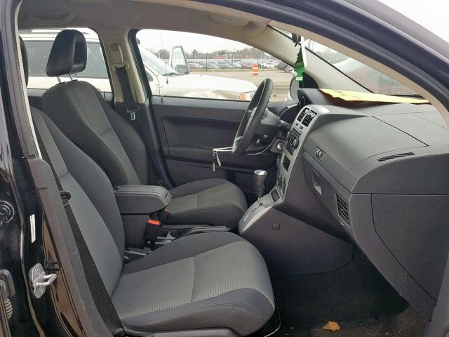 1B3HB48B38D652336 - 2008 DODGE CALIBER SX BLACK photo 5