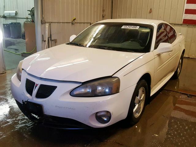 2G2WP522351151691 - 2005 PONTIAC GRAND PRIX WHITE photo 2