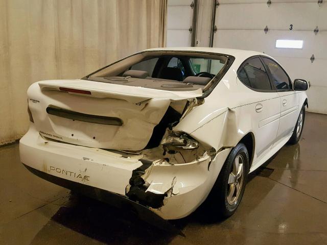 2G2WP522351151691 - 2005 PONTIAC GRAND PRIX WHITE photo 4