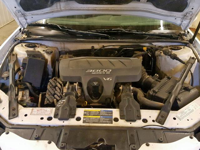2G2WP522351151691 - 2005 PONTIAC GRAND PRIX WHITE photo 7