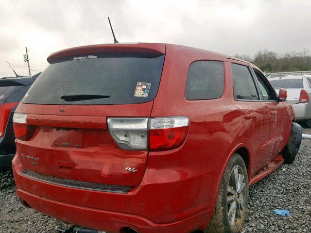 1C4SDHCT1DC699645 - 2013 DODGE DURANGO R/ RED photo 4