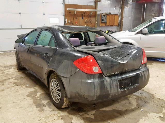 1G2ZF57B084189008 - 2008 PONTIAC G6 VALUE L BLACK photo 3