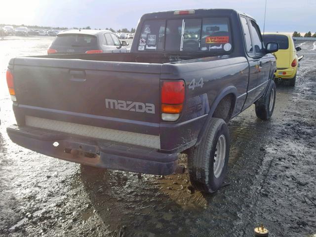 4F4DR17X3RTN04772 - 1994 MAZDA B4000 CAB BLACK photo 4