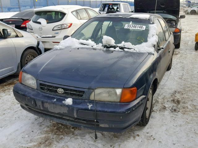 JT2BC53L7T0138022 - 1996 TOYOTA TERCEL DX BLUE photo 2