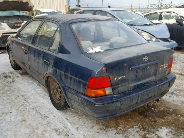 JT2BC53L7T0138022 - 1996 TOYOTA TERCEL DX BLUE photo 3