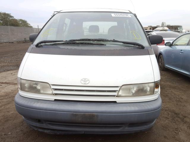 JT3AC11RXR1144035 - 1994 TOYOTA PREVIA DX WHITE photo 9