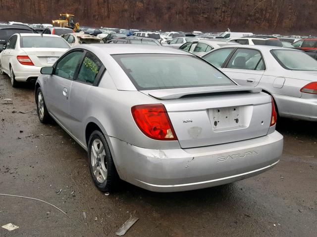 1G8AW12F03Z175322 - 2003 SATURN ION LEVEL SILVER photo 3