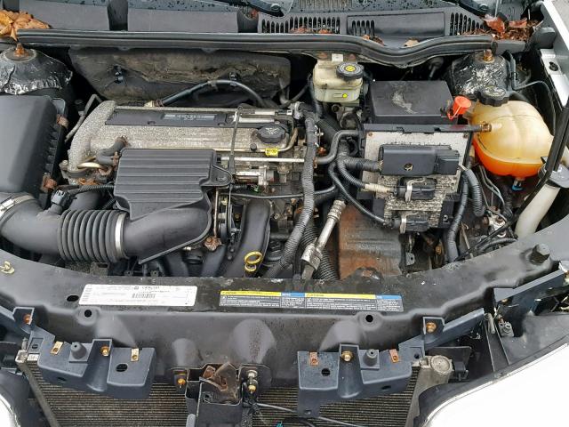 1G8AW12F03Z175322 - 2003 SATURN ION LEVEL SILVER photo 7