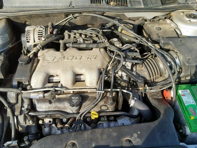 1G2NW52E34C147982 - 2004 PONTIAC GRAND AM G SILVER photo 7