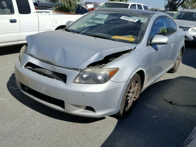JTKDE177750009578 - 2005 TOYOTA SCION TC ვერცხლისფერი ფოტო 2