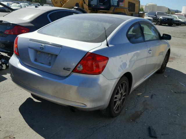 JTKDE177750009578 - 2005 TOYOTA SCION TC ვერცხლისფერი ფოტო 4