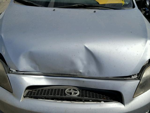 JTKDE177750009578 - 2005 TOYOTA SCION TC ვერცხლისფერი ფოტო 7