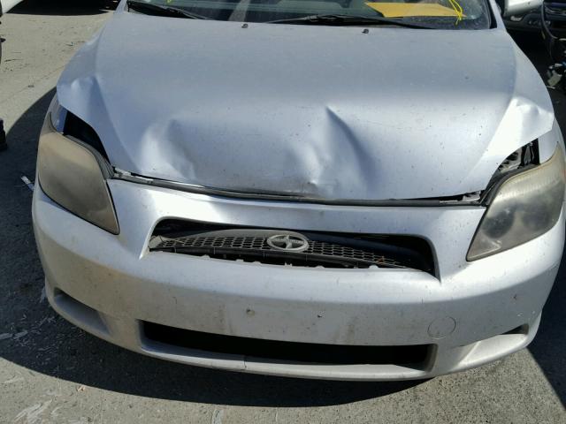 JTKDE177750009578 - 2005 TOYOTA SCION TC ვერცხლისფერი ფოტო 9