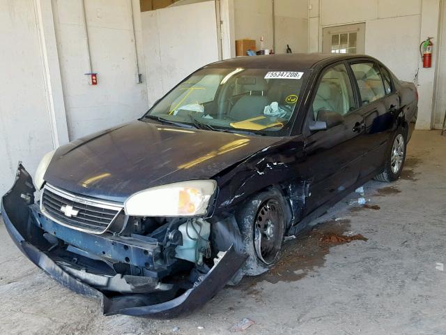 1G1ZS53846F243258 - 2006 CHEVROLET MALIBU LS 蓝色 照片 2