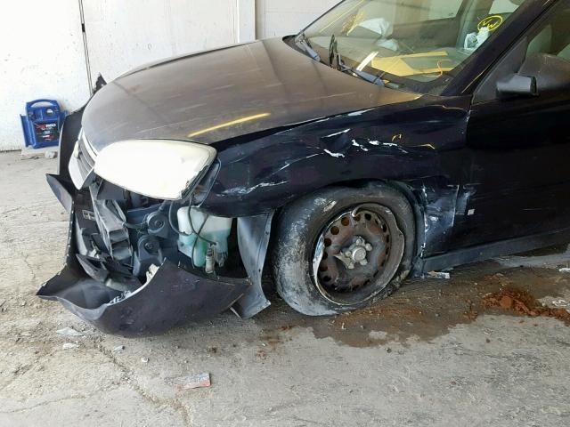 1G1ZS53846F243258 - 2006 CHEVROLET MALIBU LS 蓝色 照片 9
