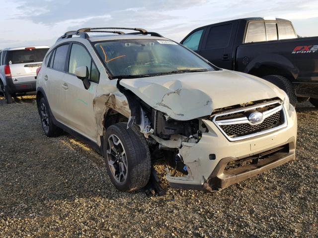 JF2GPANC2H8270588 - 2017 SUBARU CROSSTREK TAN photo 1