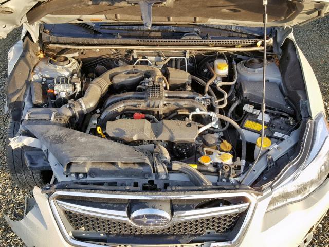 JF2GPANC2H8270588 - 2017 SUBARU CROSSTREK TAN photo 7