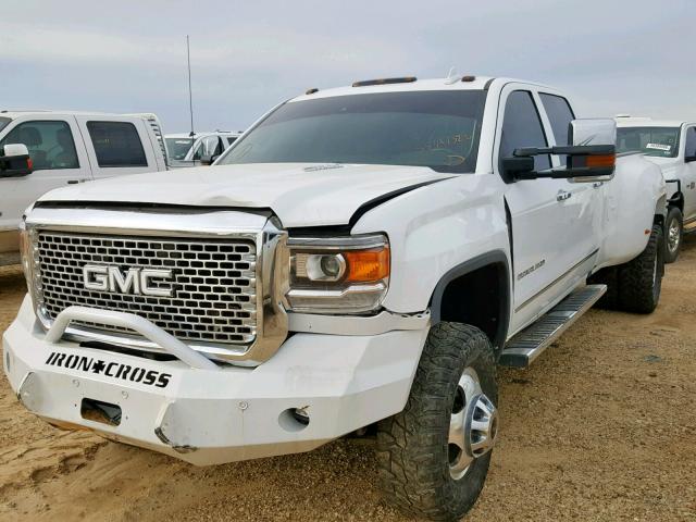 1GT42YE85GF155112 - 2016 GMC SIERRA K35 WHITE photo 2