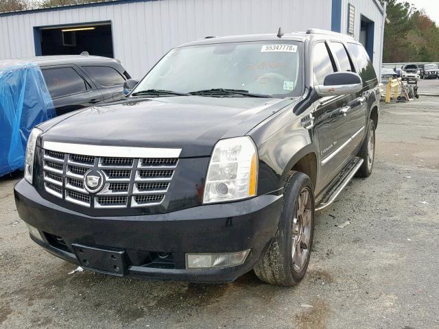 1GYFK66888R269661 - 2008 CADILLAC ESCALADE E BLACK photo 2