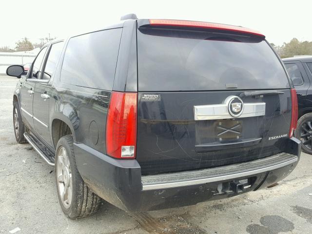 1GYFK66888R269661 - 2008 CADILLAC ESCALADE E BLACK photo 3