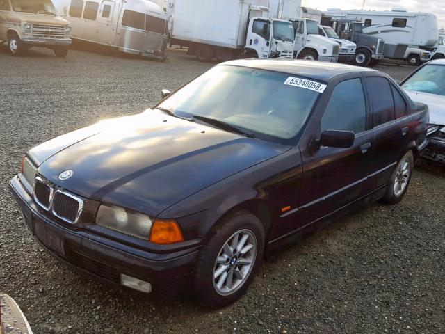 WBACC0324VEK24719 - 1997 BMW 318 I AUTO BLACK photo 2