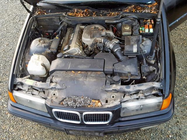 WBACC0324VEK24719 - 1997 BMW 318 I AUTO BLACK photo 7