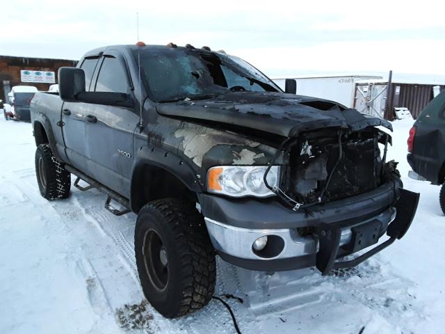 3D7LU38C24G182387 - 2004 DODGE RAM 3500 S GRAY photo 1