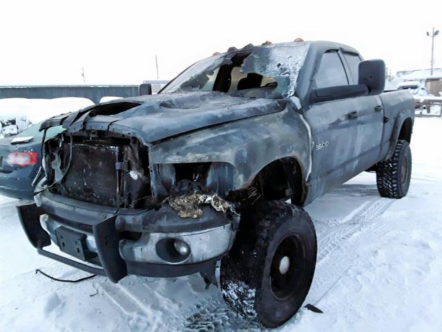 3D7LU38C24G182387 - 2004 DODGE RAM 3500 S GRAY photo 2