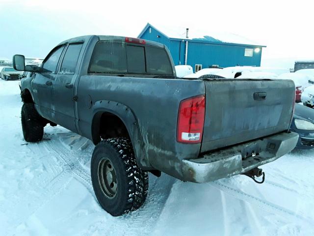 3D7LU38C24G182387 - 2004 DODGE RAM 3500 S GRAY photo 3