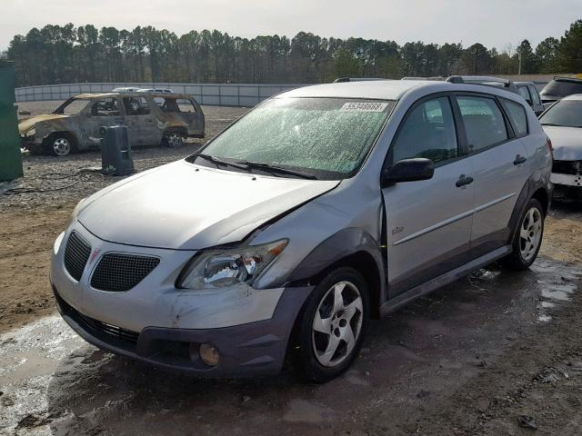 5Y2SL65886Z444359 - 2006 PONTIAC VIBE SILVER photo 2