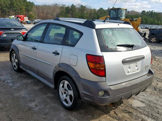 5Y2SL65886Z444359 - 2006 PONTIAC VIBE SILVER photo 3