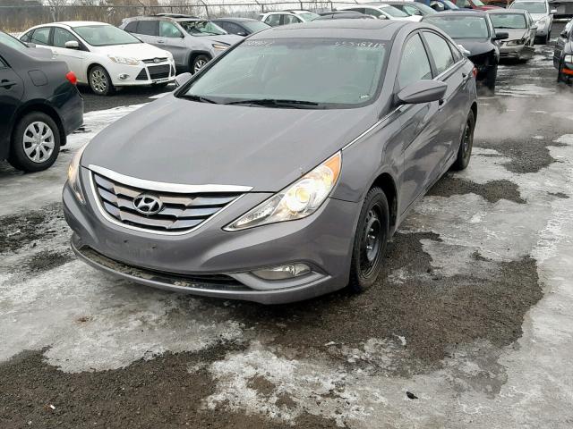 5NPEB4AC3BH134636 - 2011 HYUNDAI SONATA GLS GRAY photo 2