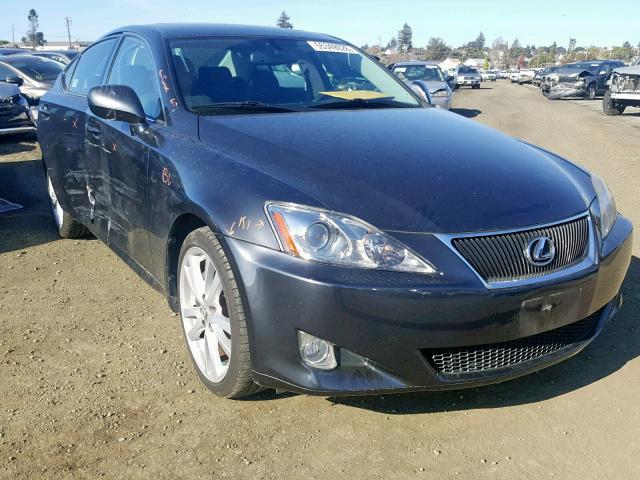 JTHBE262175012460 - 2007 LEXUS IS 350 GRAY photo 1