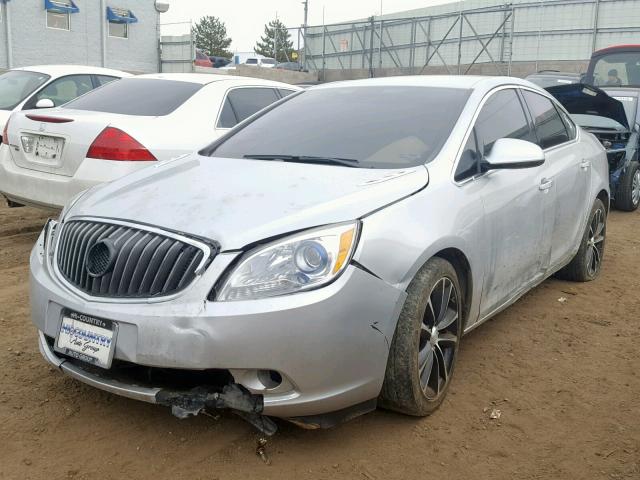 1G4PW5SK6G4152632 - 2016 BUICK VERANO SPO SILVER photo 2