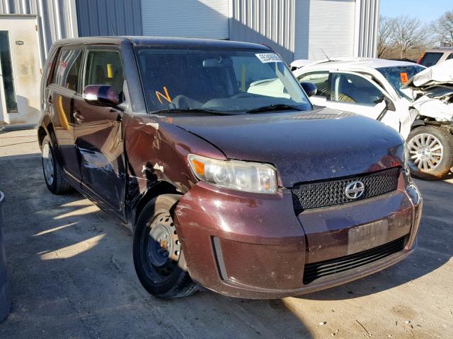JTLKE50EX91066859 - 2009 TOYOTA SCION XB Бордовый фото 1