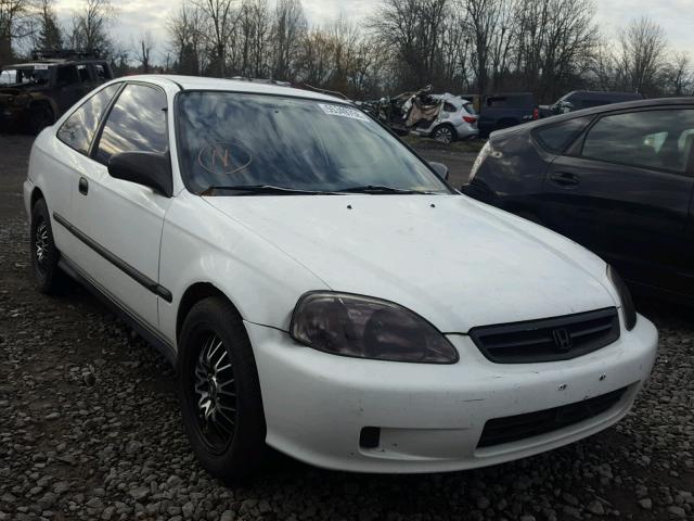 1HGEJ6129XL027150 - 1999 HONDA CIVIC DX WHITE photo 1