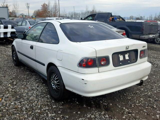 1HGEJ6129XL027150 - 1999 HONDA CIVIC DX WHITE photo 3