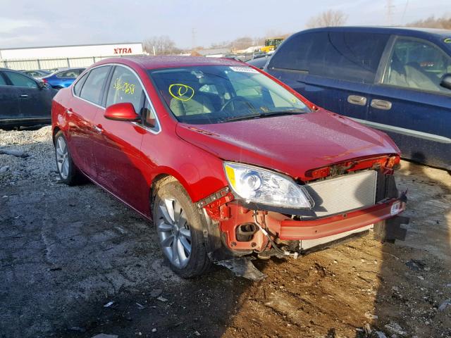 1G4PP5SK7E4116457 - 2014 BUICK VERANO RED photo 1