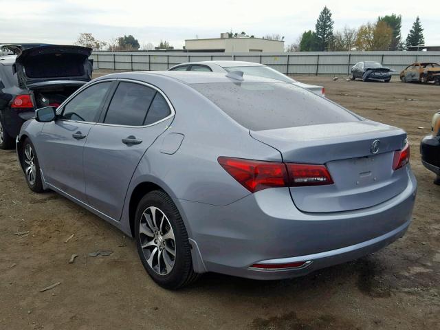 19UUB1F35FA006447 - 2015 ACURA TLX BLUE photo 3