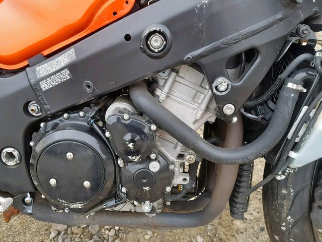 JS1GX72A082106015 - 2008 SUZUKI GSX1300 R ORANGE photo 7