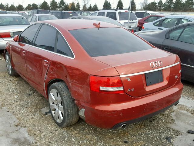 WAUDG74F06N042049 - 2006 AUDI A6 3.2 QUA RED photo 3