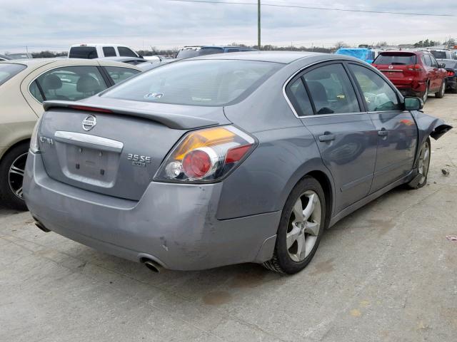 1N4BL21E48N450793 - 2008 NISSAN ALTIMA 3.5 GRAY photo 4