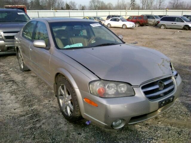 JN1DA31A22T002618 - 2002 NISSAN MAXIMA GLE TAN photo 1