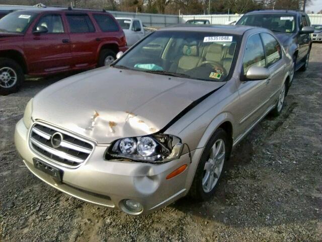 JN1DA31A22T002618 - 2002 NISSAN MAXIMA GLE TAN photo 2